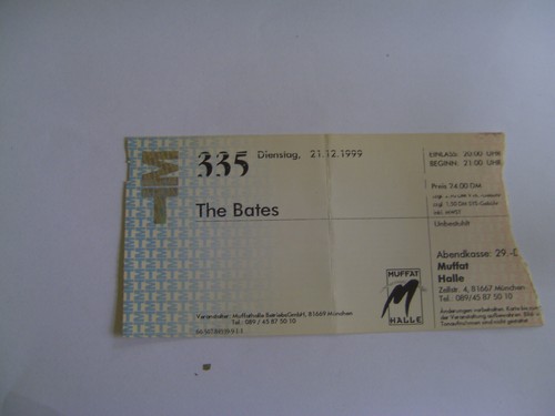 Konzertkarte von the - the, am