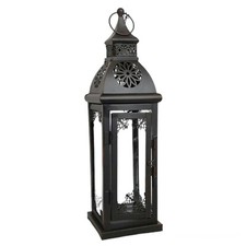 Laterne braun 33cm groß