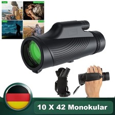 Monokular-Starscope-Teleskop 10 X 42 HD Monokular Nachtsicht mit BAK4 & FMC