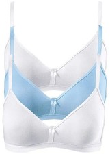 3er Pack BH ohne Bügel mit