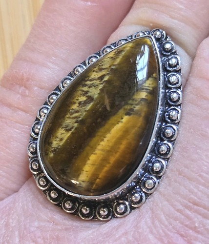 Tigerauge ethno ring - -, gr.