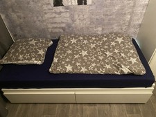 Flekke Tagesbett weiß