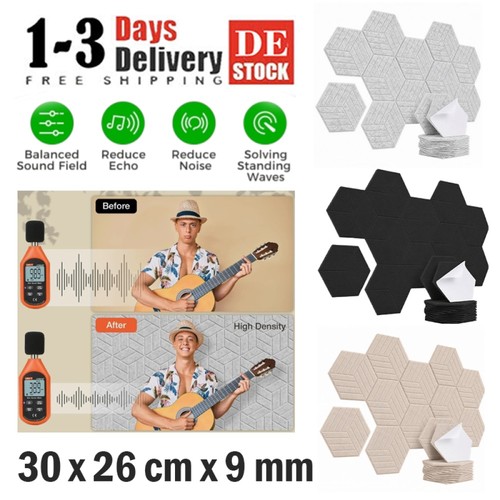 12x sechseck akustik - sechseck,