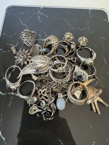 Konvolut echtschmuck silber - konvolut,