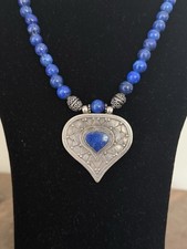 Kette Silber Lapislazuli