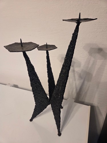 Eisen kerzenständer vintage - kerzenständer,