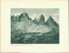 Kupfertiefdruck : Monte