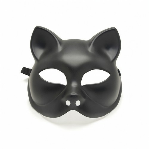 Katzenmaske mit gummiband - mit,
