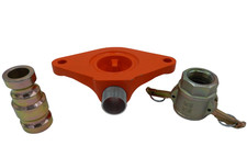 PlasterOne® Druckflansch D-Pumpe – passend PFT G4 mit/ohne Kupplung - Verstärkt