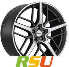 Ronal SL8 Dominatore orbit grey-matt-frontkopiert 8.5x21" ET34 LK5 110 ML 65 ...