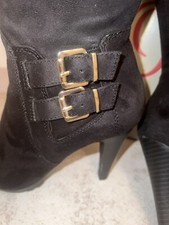 Silvester Boots high Heels S. Oliver Stiefel Party schwarz Gr 38 69,95€