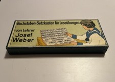 Buchstaben-Setzkasten für