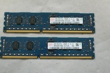 hynix  4GB Kit  2 x 2GB 1Rx8 PC3-10600R-9- 12-A1- HMT325R7CFR8A-H9 T3AD Speicher