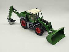 Siku Farmer 1:32 Fendt Xylon Schaufellader mit Heckbagger Traktor Gebraucht