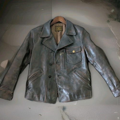 Jiashi pferdeleder jacke - jacke, gr
