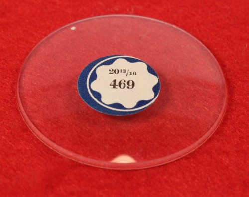 Uhrenglas 469 mit facette - 469,