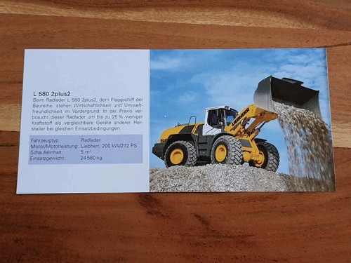 Liebherr 580 radlader - radlader,