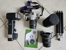 Canon Spiegelreflexkamera EOS 300, Objektiv 28 - 80 mm + Zubehör, siehe Beschr.