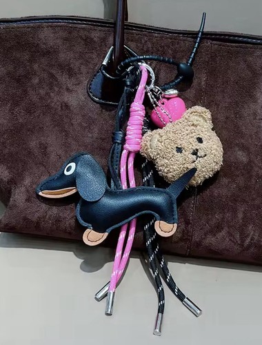 Taschenschmuck dackel bärchen - dackel,