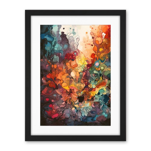 Abstract coral reef - abstract, organic