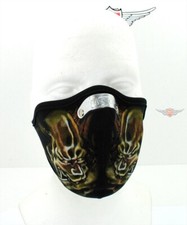 Maske Chopper Jet Helm Black