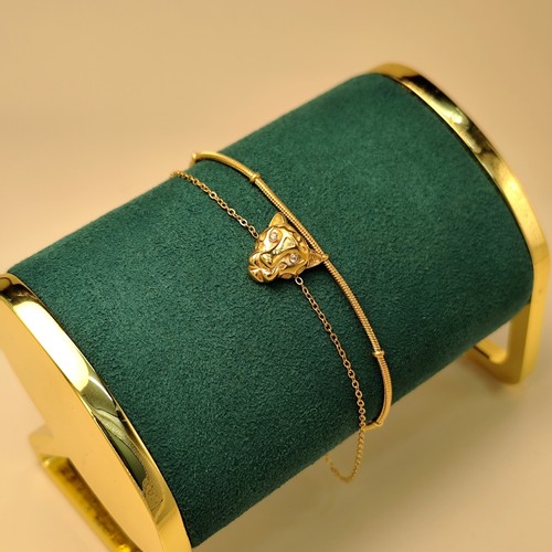 Edelstahl armband damen gold - damen,