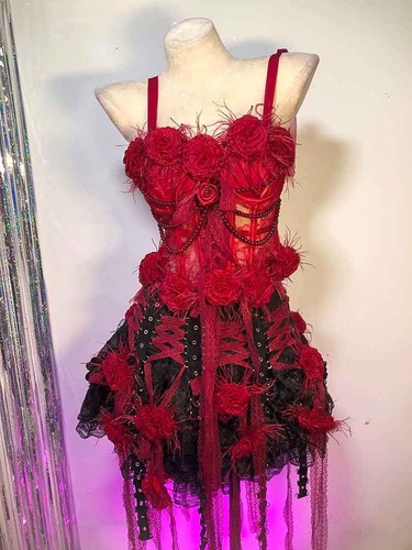 Goth kleid gothic punk rock - goth,