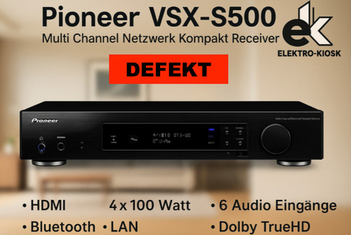 Pioneer vsx s500 multi - pioneer, channel