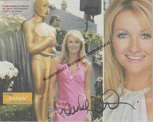 Original autogramm frauke - original,