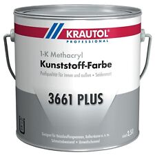 €15,00L   5 L  Krautol  1-K-Methacryl 3661 Plus Kunststoff-Farbe RAL 8011 Beton