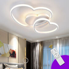 LED Design Herzförmig Deckenleuchte Wohnzimmer Deckenlampe Kinderzimmer Lampe DE