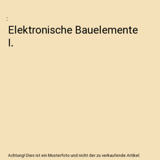 Elektronische Bauelemente I.