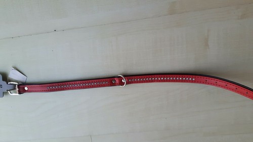 Halsband hunter art leder - halsband,
