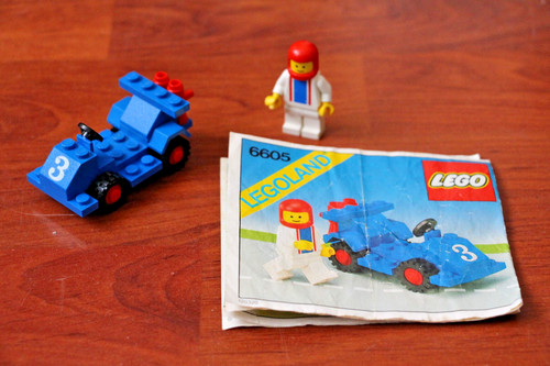 Vintage lego set 6605 road - lego,
