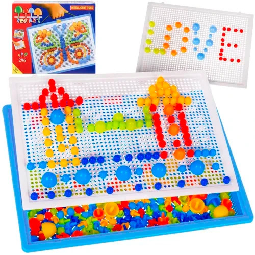 Mosaikspiel steckspiel mit 296 - mosaikspiel,