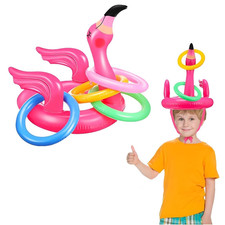 5 Stück Wurfspiel Flamingo