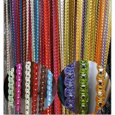 Fadenvorhang Glitzer Silber