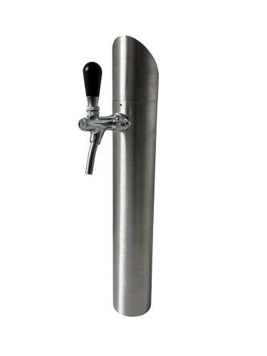 Bierzapfsäule edelstahl mit - bierzapfsäule,