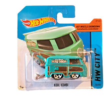 ✅  Hot Wheels KOOL KOMBI in OVP * HW City 2015 * VW Bulli ... Surf Shop * MOC