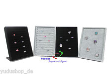 Ringständer Ringaufsteller Ringdisplay Reiher/Schlitze Ringhalter