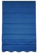 Raffrollo/ Seitenzugrollo/ Rollo/ Sichtschutz/ Türrollo Blau Faltenrollo Uni 