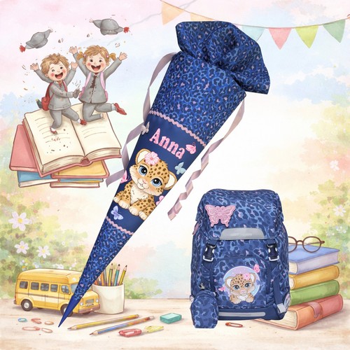 Schultüte mädchen mit namen - schultüte,