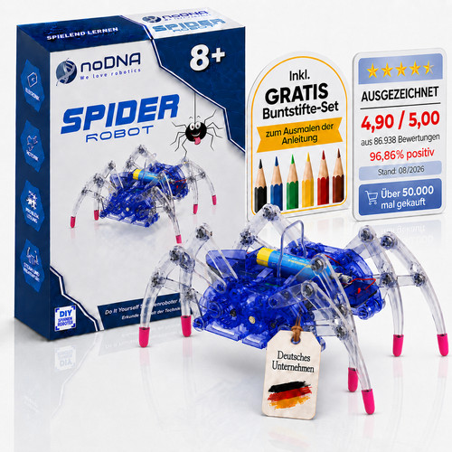 Spinnen roboter bausatz kinder - bausatz,