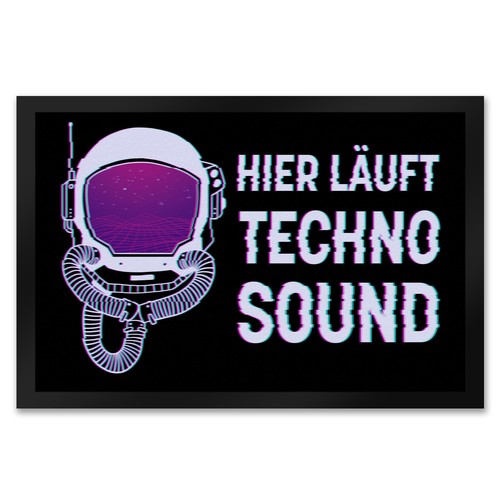 Hier läuft techno sound - hier,