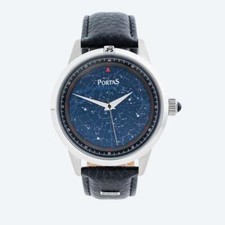 PortaS Herrenuhr Edelstahl silberfarben Automatikwerk X256