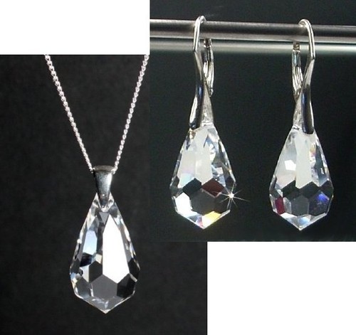Silber schmuck set mit - silber,