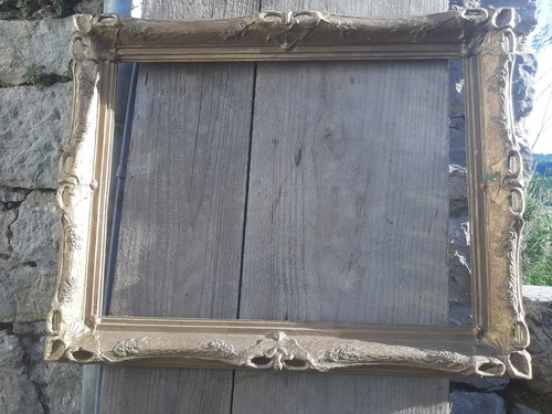 Alt holz rahmen geschnitzt - alt,