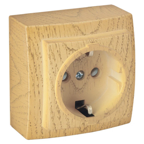 Aufputz steckdose mit - aufputz, deckel