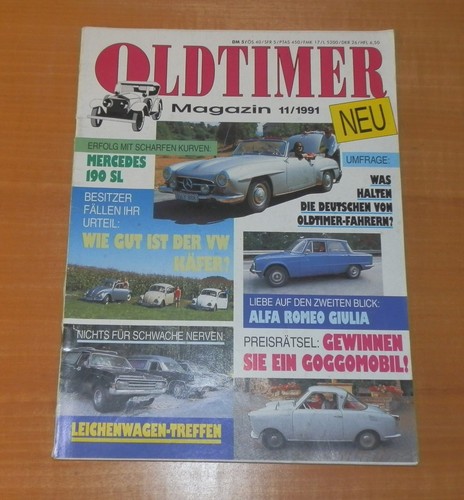Oldtimer magazin 1991 alfa - oldtimer,