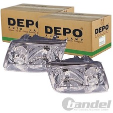 2x DEPO H4 SCHEINWERFER SATZ